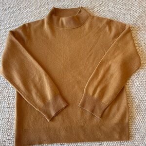 NWOT Preston & York Cashmere Tan Sweater